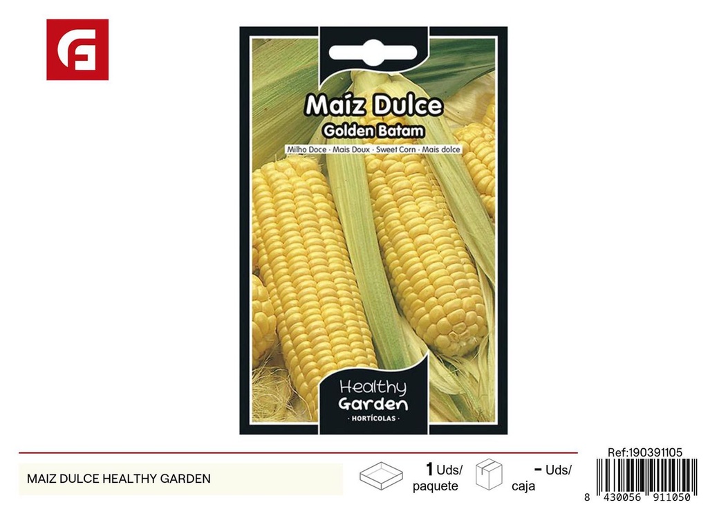 Semillas de maíz dulce - Cultivo de granos sabrosos y nutritivos