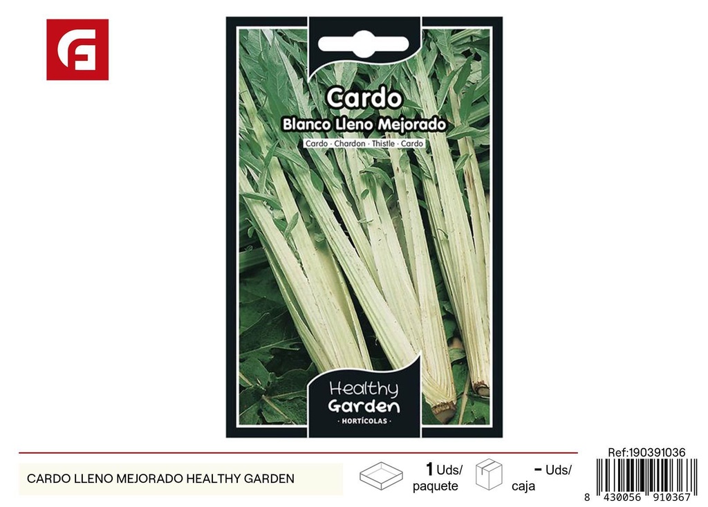 Semilla cardo lleno mejorado Healthy Garden - Semillas para el jardín