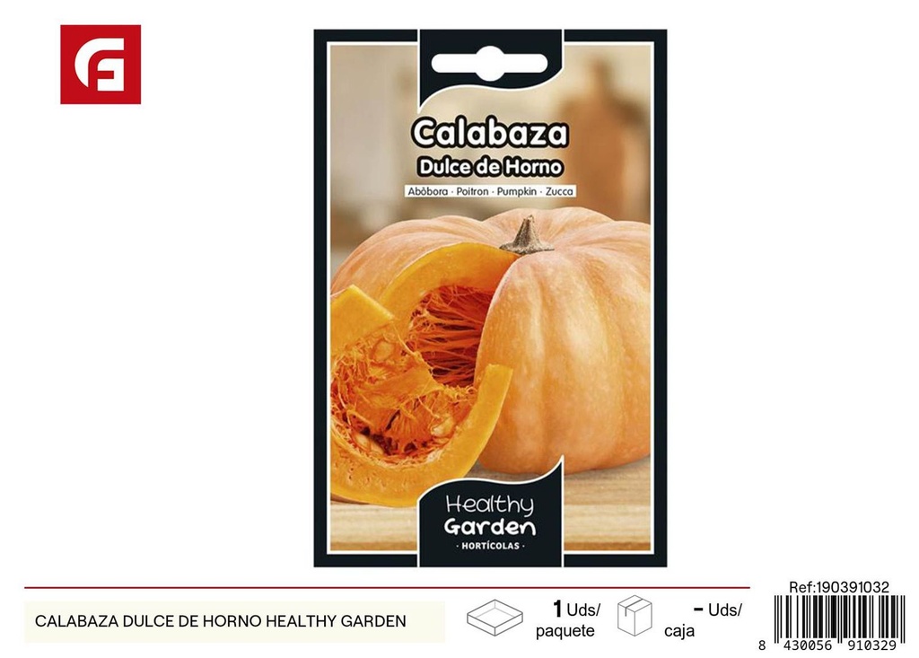 Semillas de calabaza dulce de horno - Cultivo de frutas para repostería