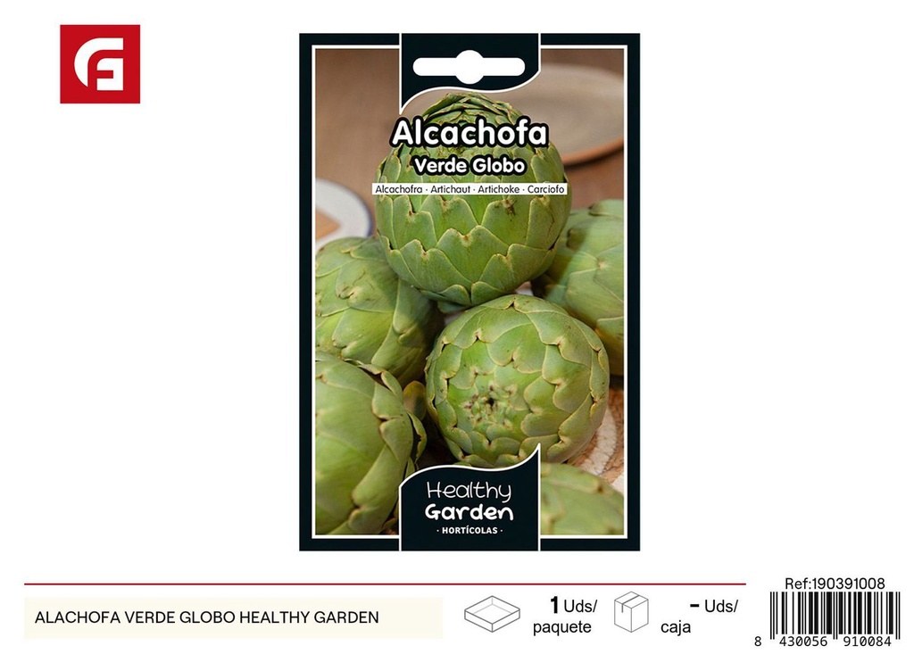 Semillas de alcachofa verde globo - Variedades nutritivas para el jardín