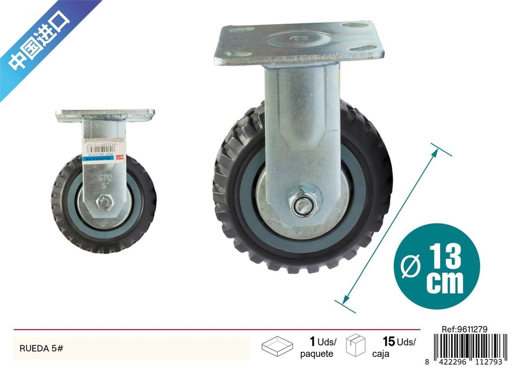 Rueda 5# - Accesorios y ruedas para ferretería
