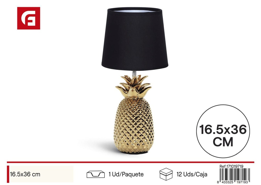 Lámpara Cerámica de Mesa sin Fuente de Luz E14 Max.40W - Iluminación y Lámparas de Mesa