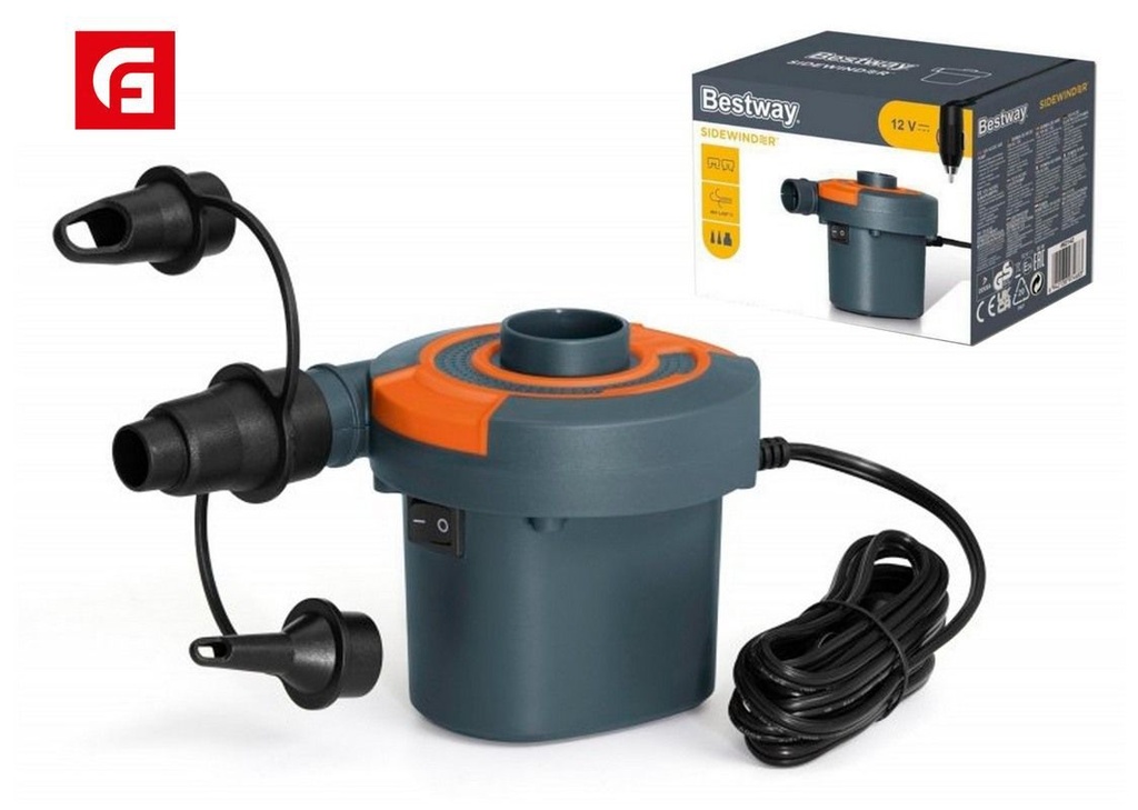 Inflador eléctrico 220V mechero coche 12V - Accesorios para colchones hinchables
