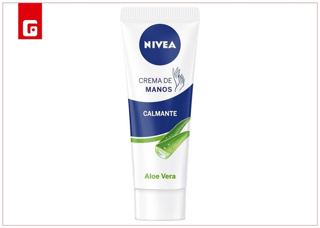 Creama hidratante Nivea para manos 100ml. calmante aloe vera - Productos de cuidado personal para manos