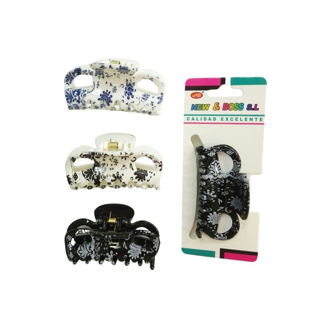 Pinza de pelo 6cm 24/u 216201 NB - Clips para cabello de tamaño pequeño