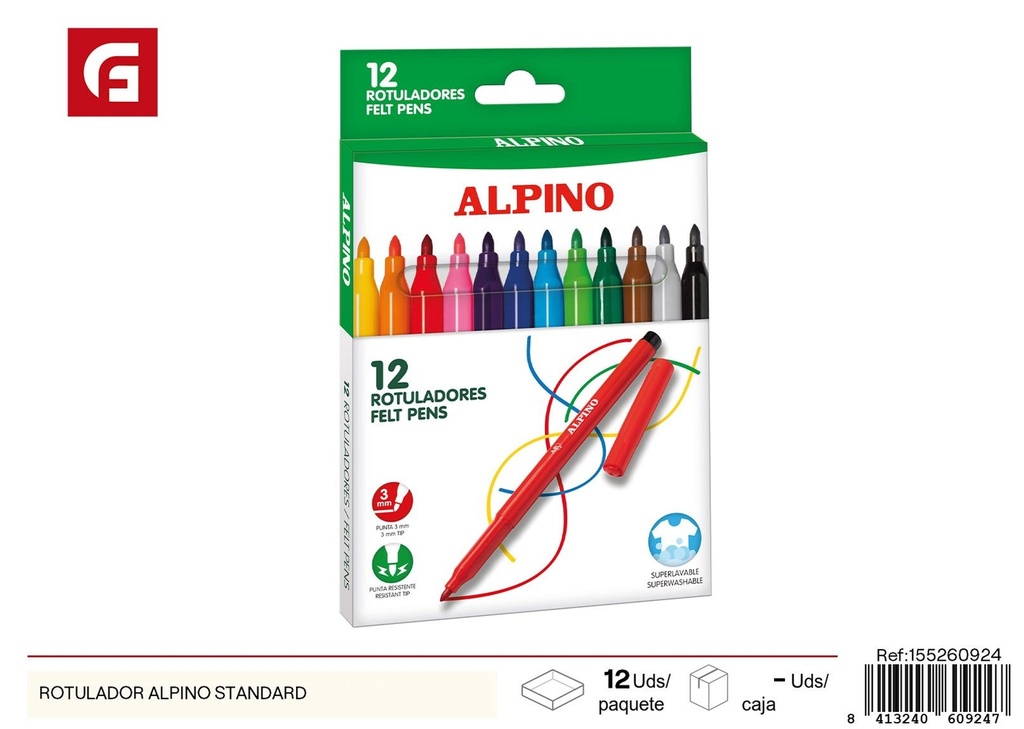 Ratulado Alpino Standard - Material escolar y papelería