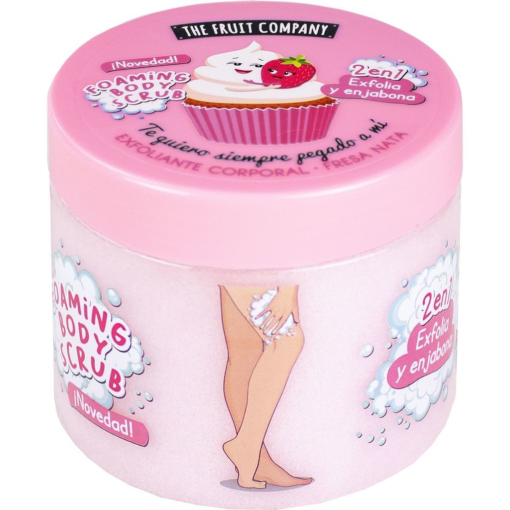 Exfoliante corporal The Fruit Company fresa 400ml - Productos de cuidado personal y exfoliación