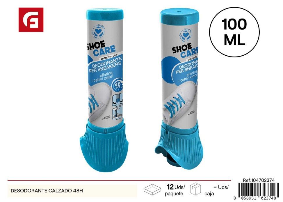 Desodorante para calzado 48H - Productos para mantener frescura en zapatos