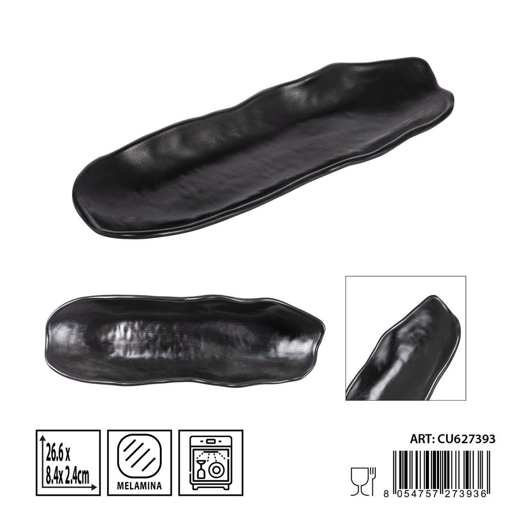 Plato melamina 26,6X8,4X2,4CM - Utensilios de cocina y mesa
