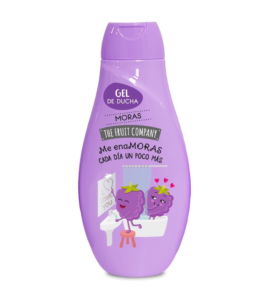 Gel The Fruit Company 600ml moras - Gel de baño