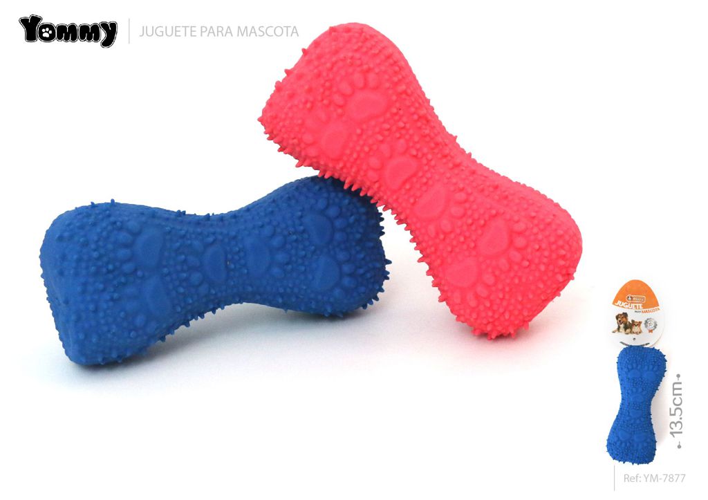 Juguete de látex espinoso 13.5 cm - Juguetes para mascotas