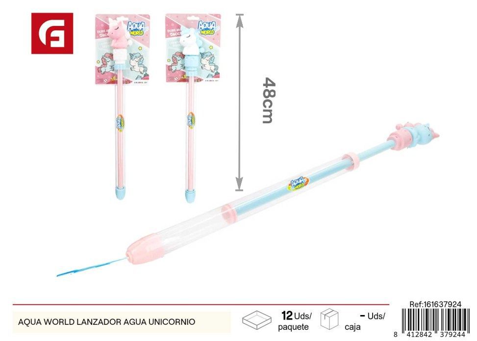 Lanzador de agua unicornio Aqua World - Juguetes de verano