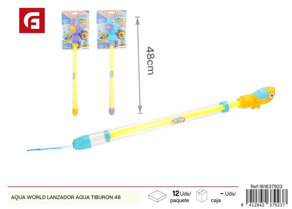 Lanzador de agua tiburón Aqua World - Juguetes de verano