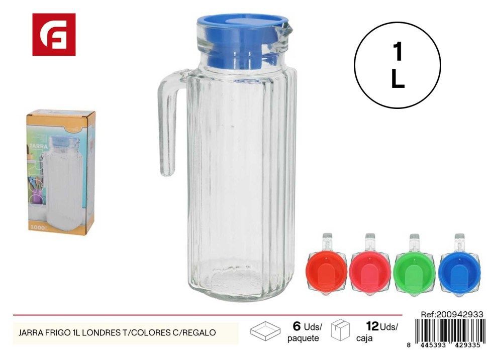 Jarra frigo 1L Londres con regalo - Utensilios de cocina