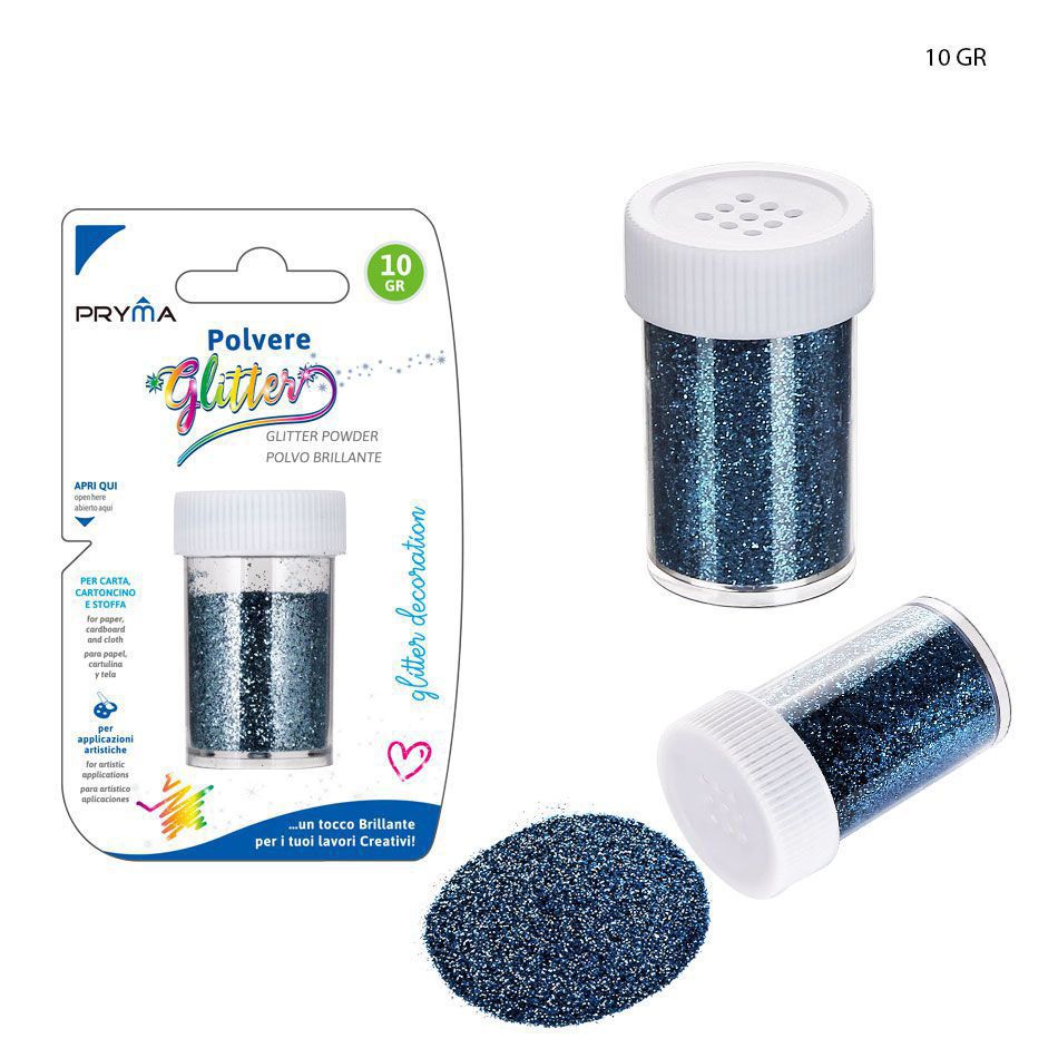 Purpurina azul 10g - Decoración y manualidades