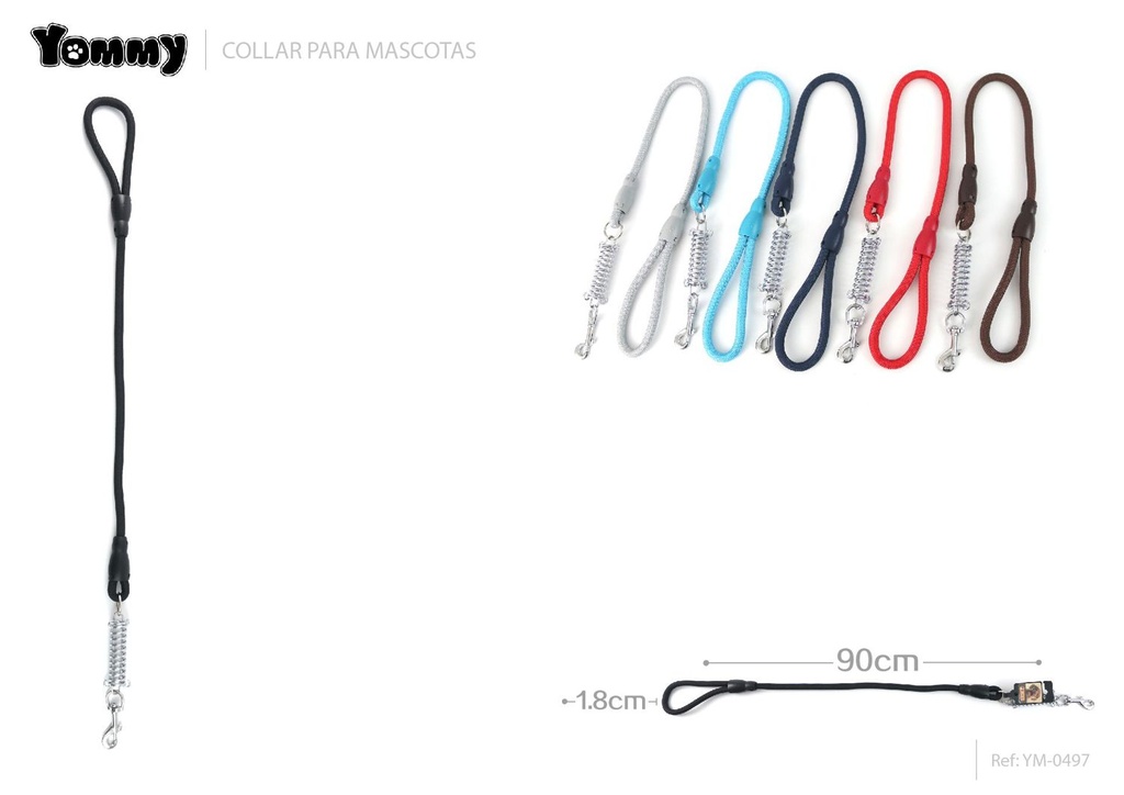 Cuerda de tracción para mascotas 1.8*90 cm - Accesorios para mascotas y entrenadores