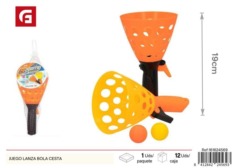 Juego de lanzar pelota canasta - Juguetes y juegos de verano