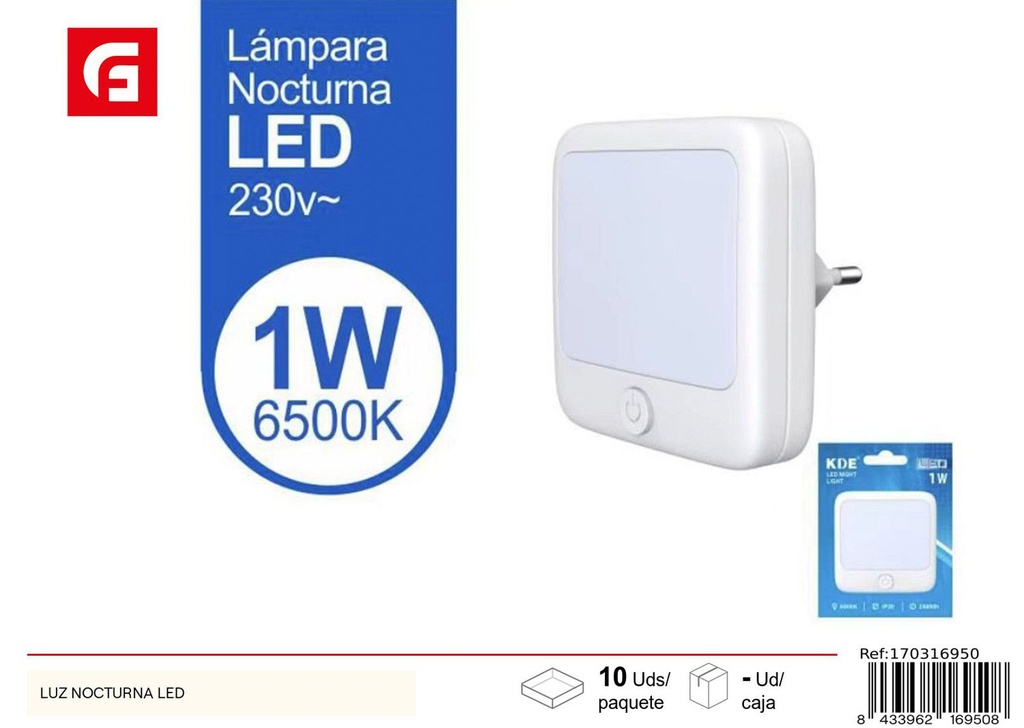 Luz nocturna LED - Iluminación y lámparas