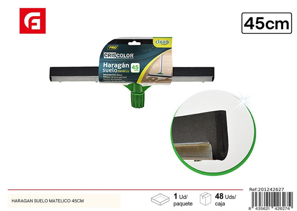 Limpiacristales Haragan suelo mate 45 cm - Accesorios de limpieza