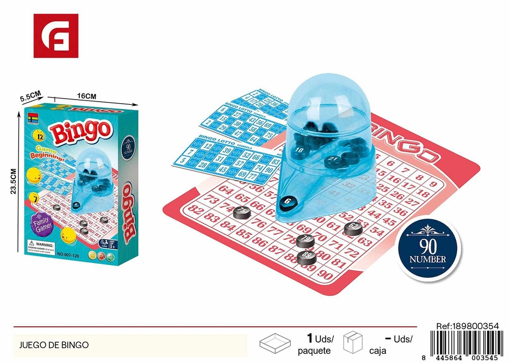 Juego de Bingo - Juegos de mesa y juguetes