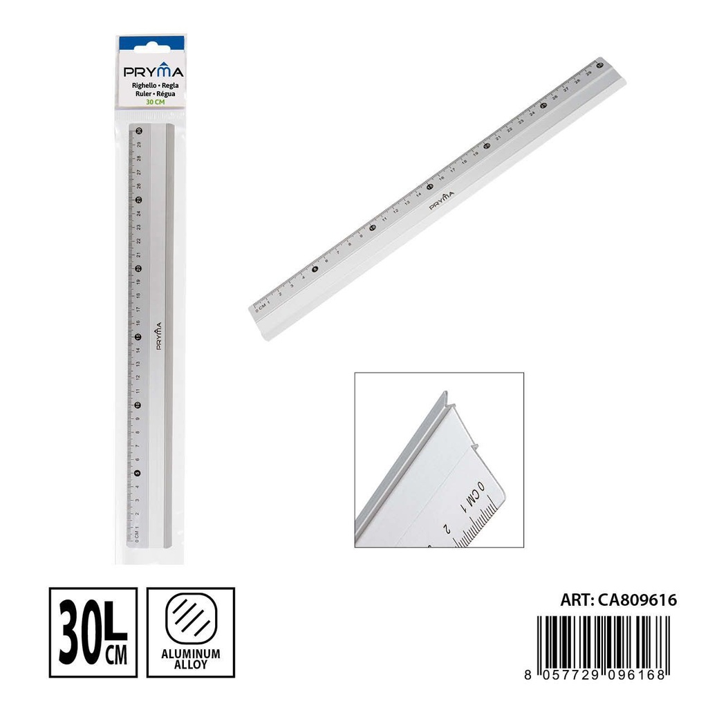Regla de 30 CM - Herramientas de dibujo y medición