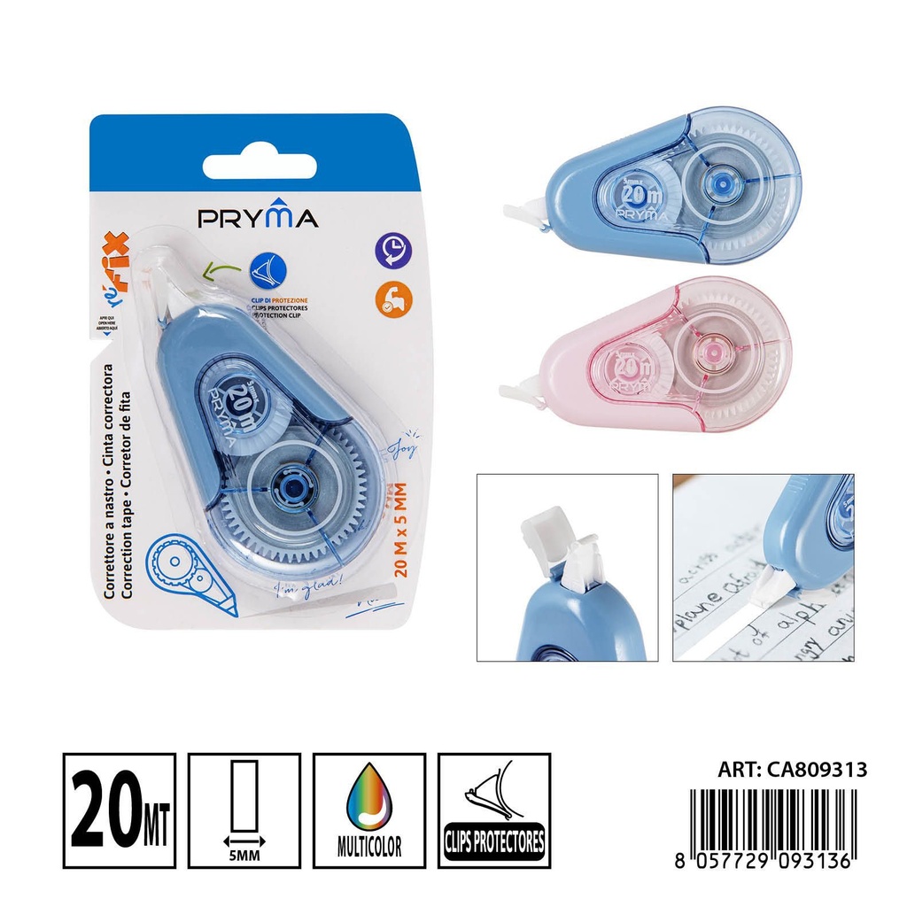 Cinta correctora 5mmx20m - Papelería escolar