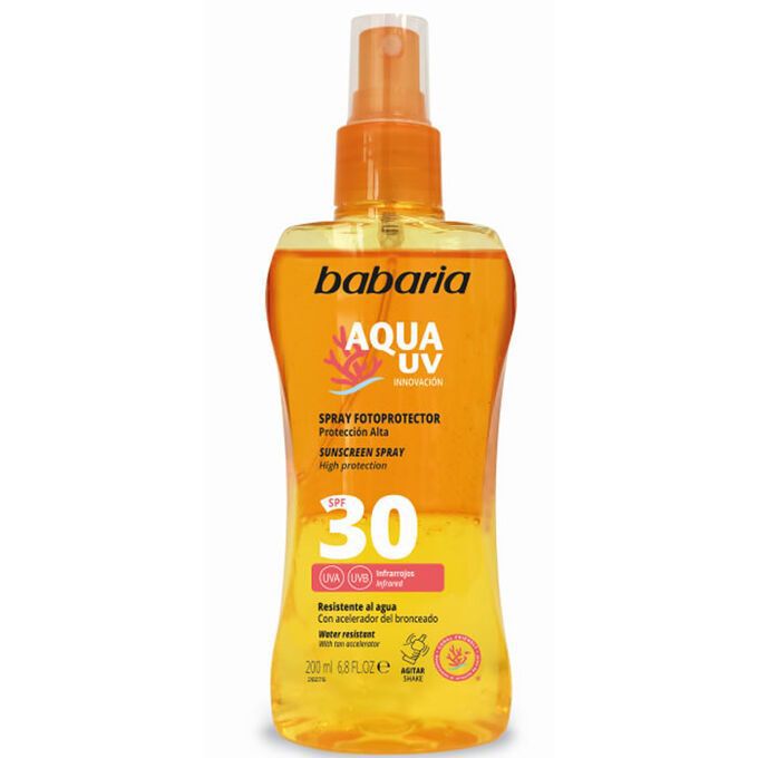 Quitaesmalte Aqua UV resistente al agua 200ml - Crema y aceite para el sol