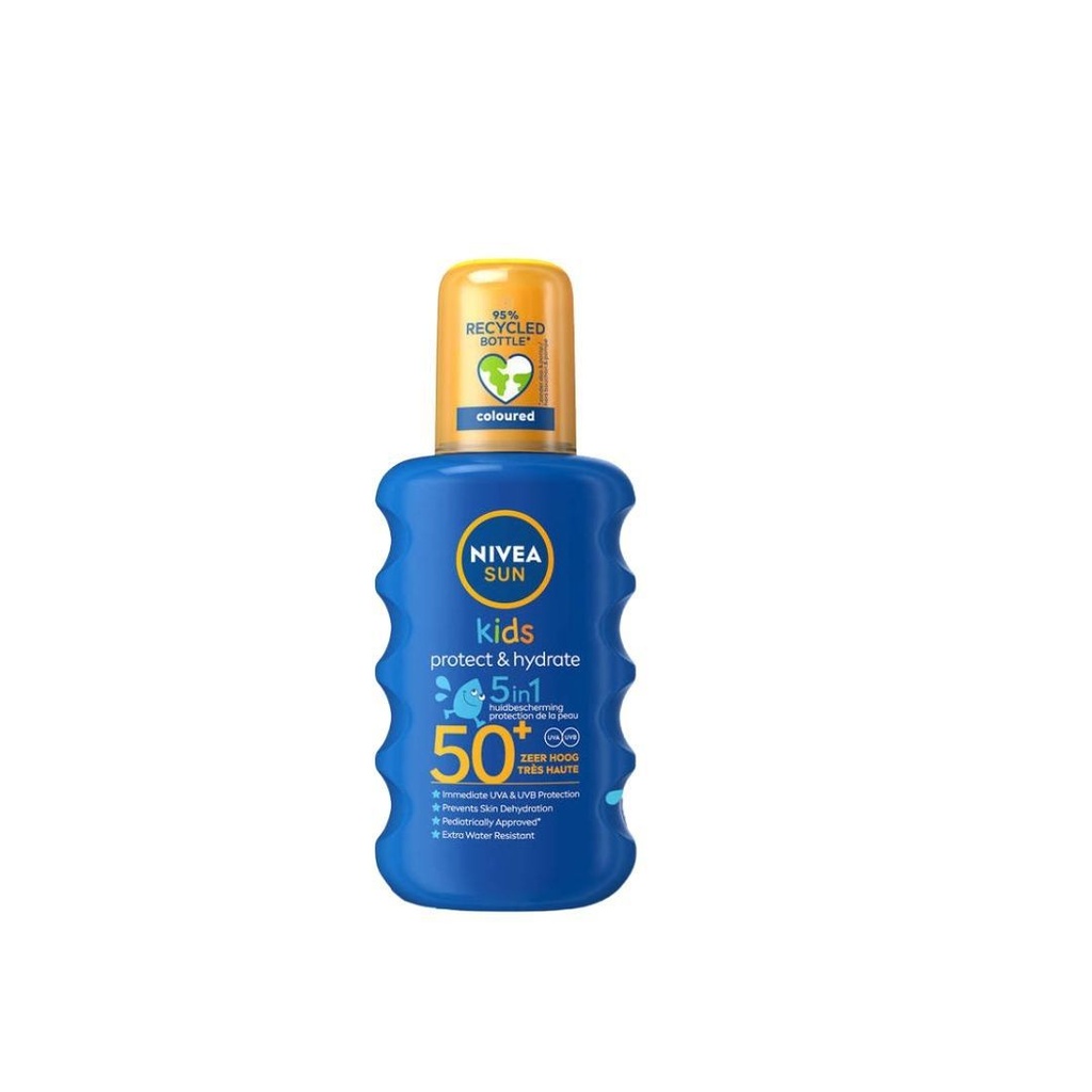  Spray Solar Nivea Sun F50+ 200ml - Protección solar y cuidado de la piel