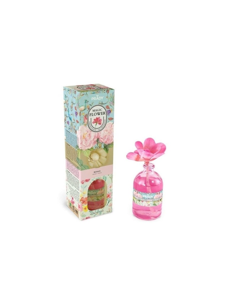  Ambientador Magic Flower Rosas 100ml - Fragancias y ambientadores