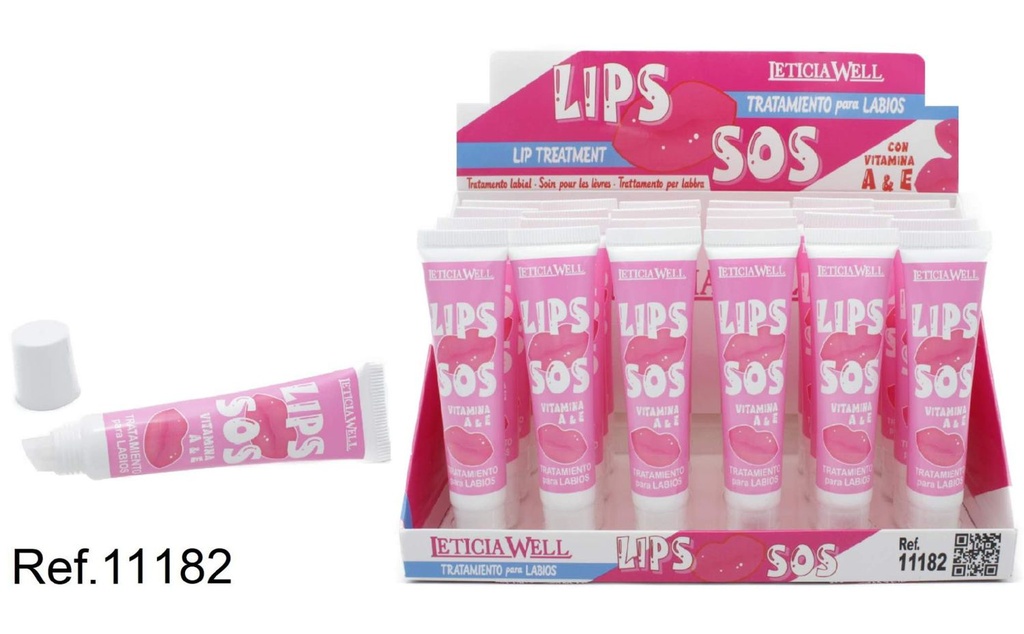  Lips S.O.S Tratamiento Labios 24u 11182 - Tratamientos labiales y cuidado