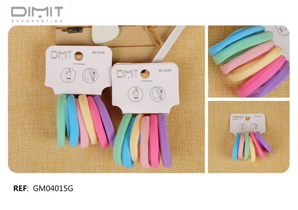  Gomas 5.5cm 24/u GM04015G - Accesorios para el cabello