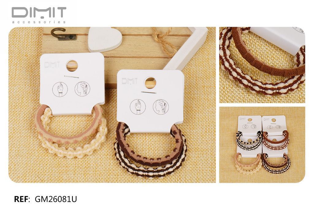  Gomas 12/u GM26081U - Accesorios para el cabello