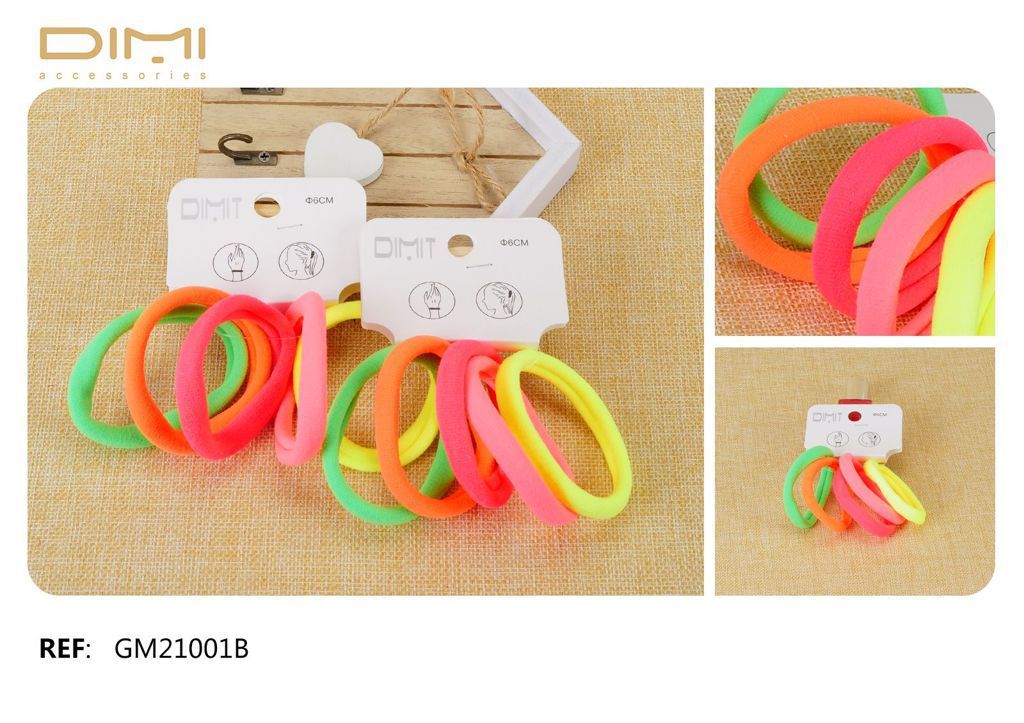  Gomas 7cm 24/u GM21001B - Accesorios para el cabello