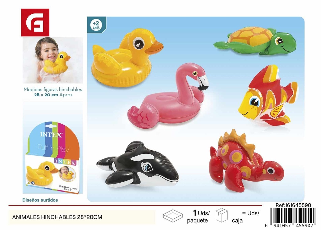 Animales inflables 28*20 cm - Juguetes acuáticos