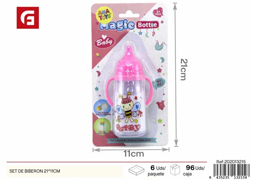 Set de biberón juguete 21*11cm - Juguetes para bebés