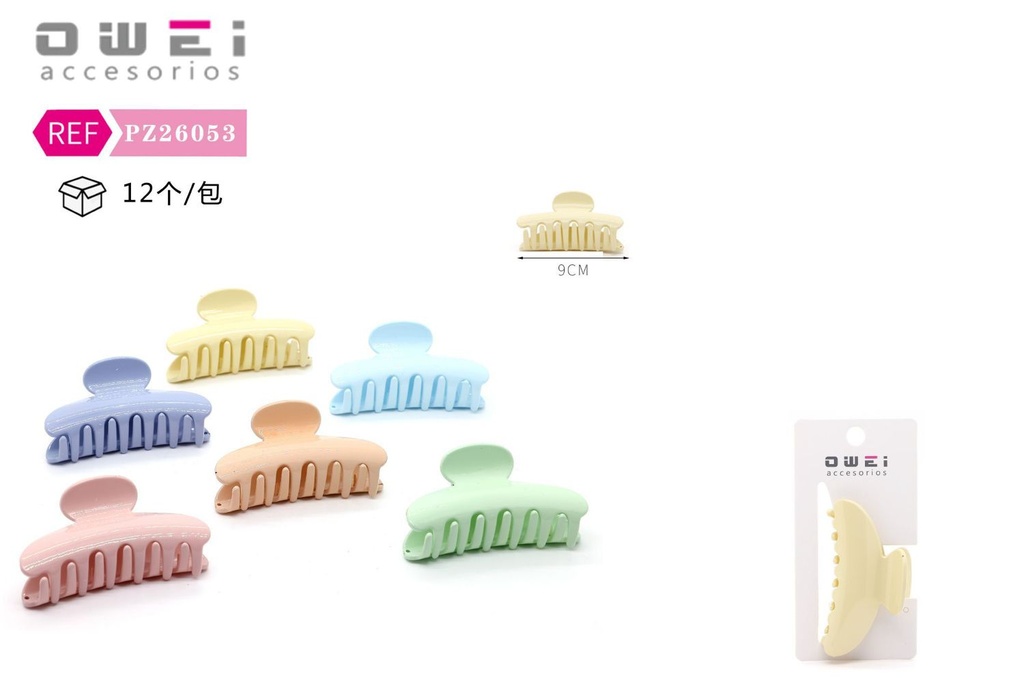 Pinza de Pelo 12 unidades PZ26053 - Accesorios para el cabello