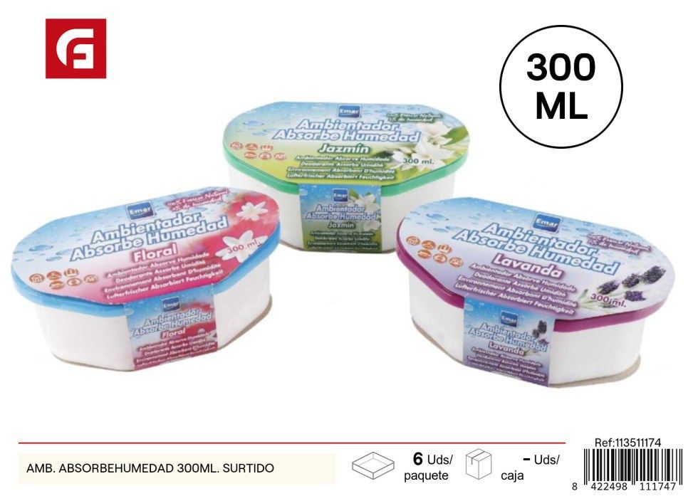 Ambientador + absorbe humedad 300 ml surtido - Producto para el hogar