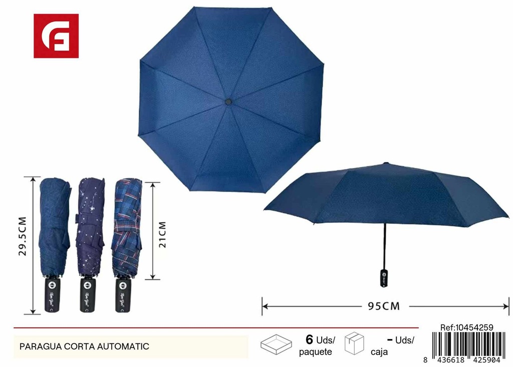 Paraguas corta automático - Artículos de lluvia y paraguas