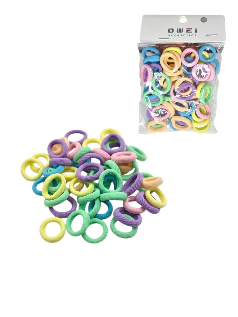 Gomitas 12 unidades - Accesorios para el cabello y pinzas
