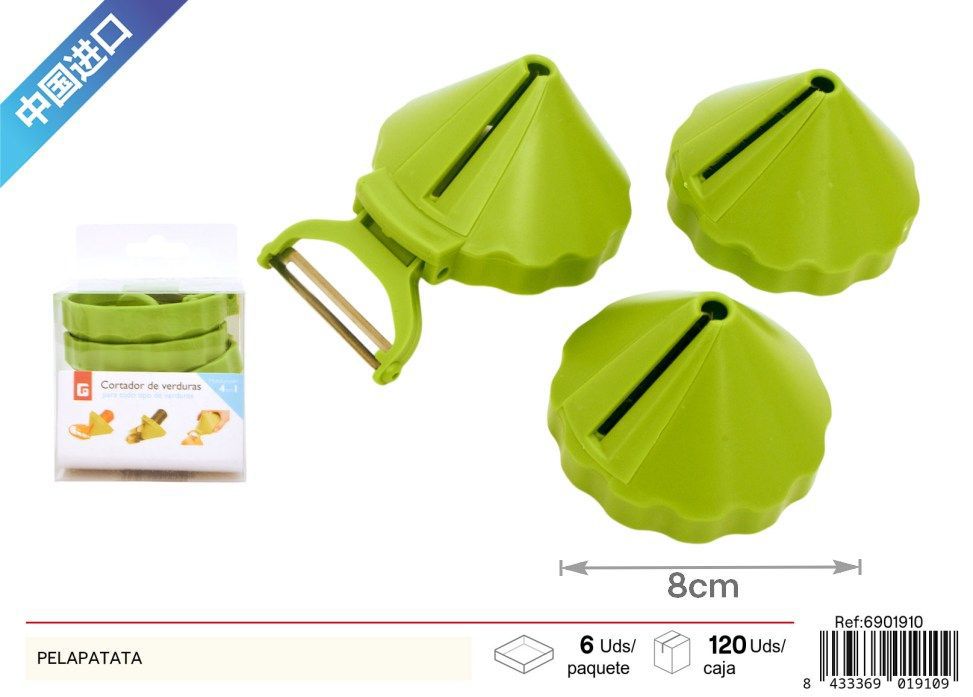 Pelapatatas 3 en 1 - Utensilios de cocina y peladores