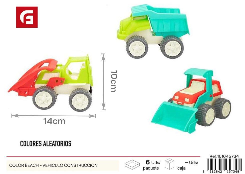 Camión de juguete colorido - Vehículos de construcción para niños