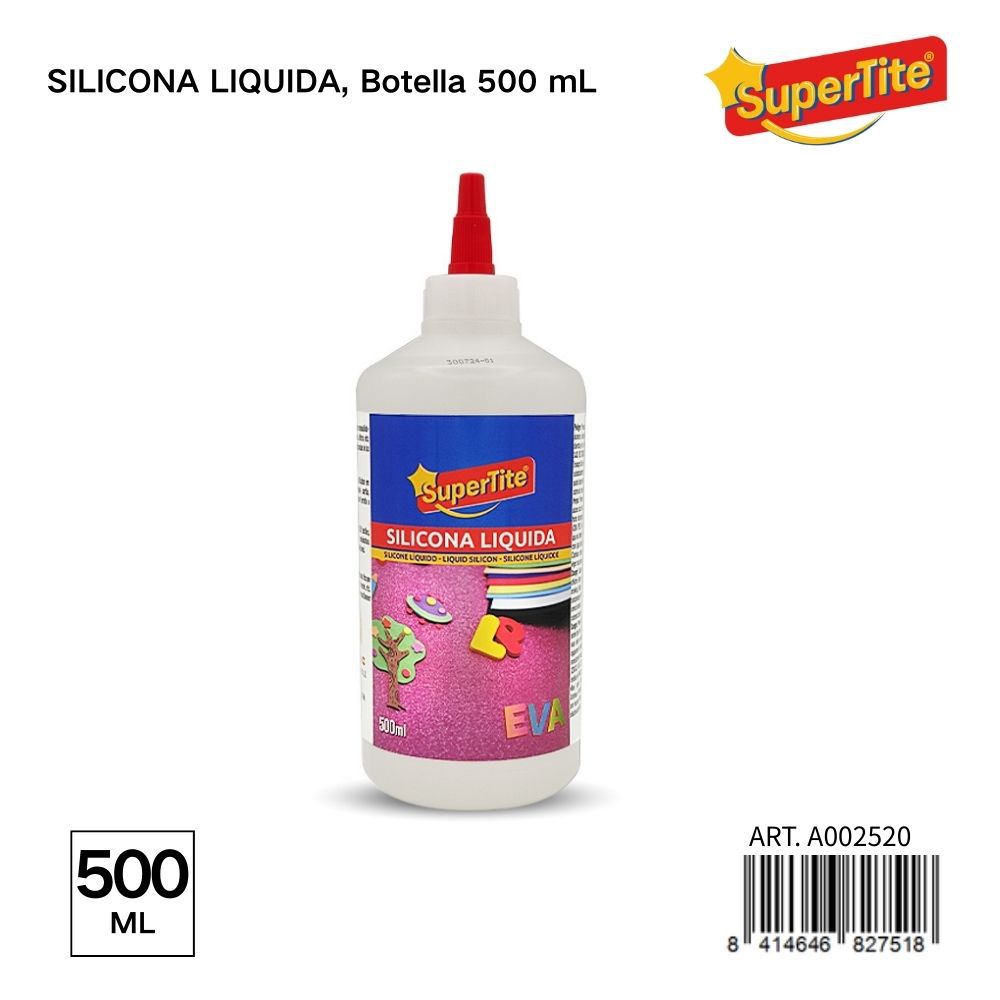  Silicona líquida 500 ml - Adherentes para manualidades