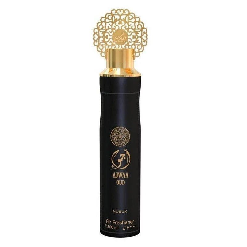 Ambientador en spray árabe Ajwaa Oud Nusuk 300 ml - Perfumes y ambientadores