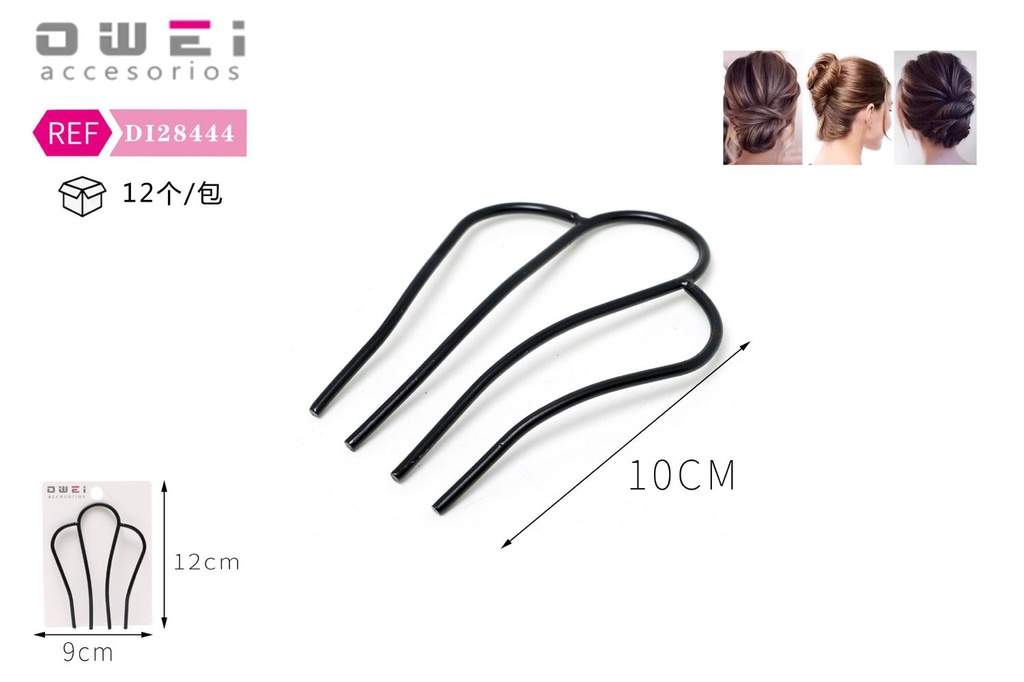 Peineta 12 unidades DI28444 - Accesorios para el cabello