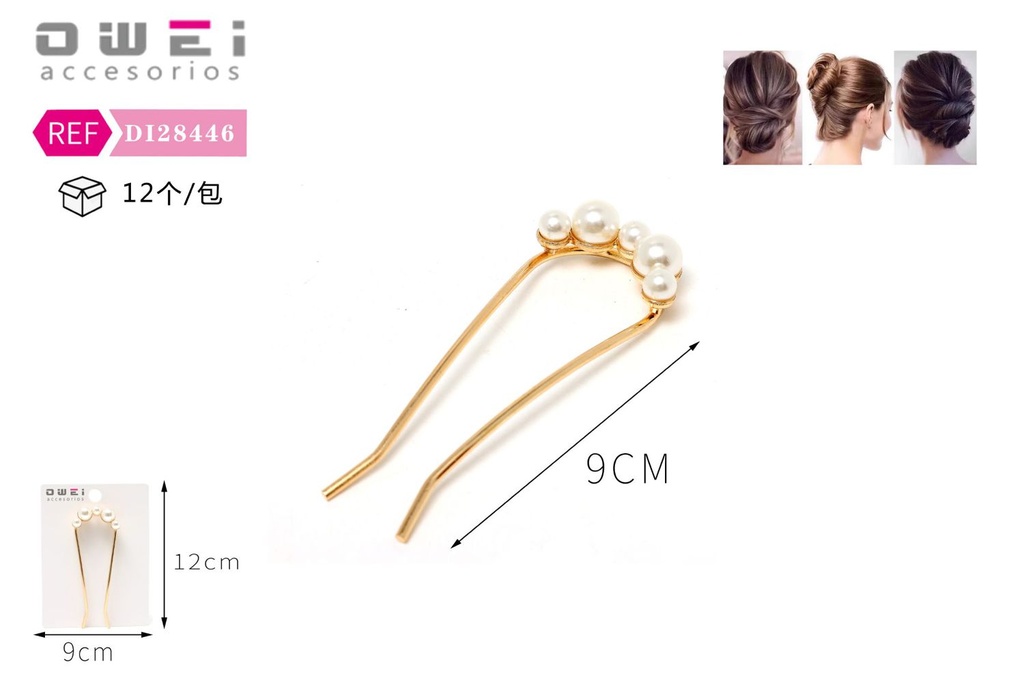 Peineta 12 unidades DI28446 - Accesorios para el cabello