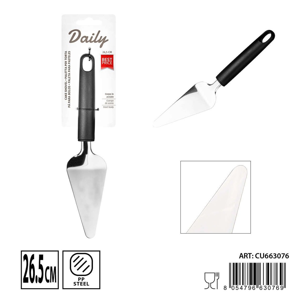 Paleta para tartas de acero inoxidable 26.5x6cm - Utensilios de cocina