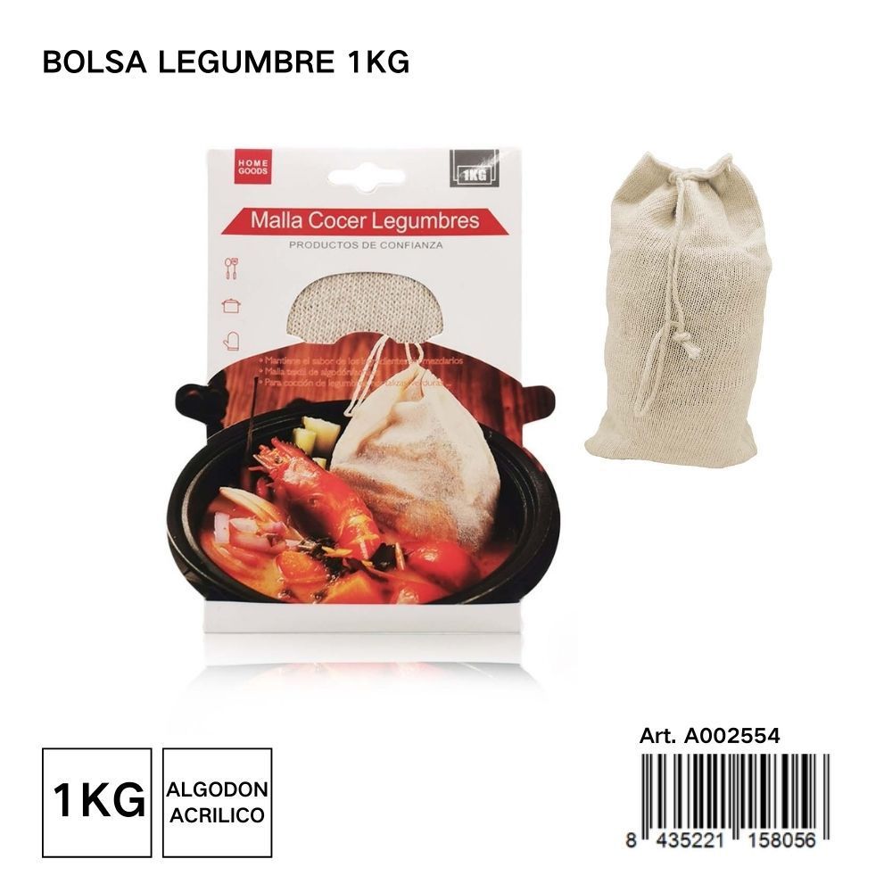 Bolsa para legumbres de 1 kg - Utensilios de cocina