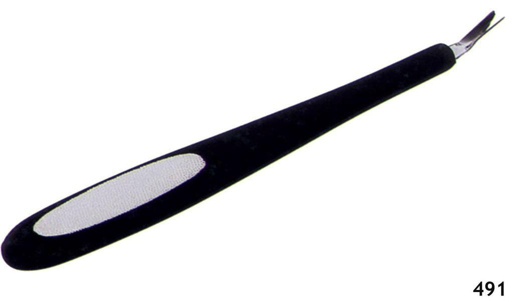 Cortacutículas Rubber-Lima Laser 491 - Herramientas para cuidado de uñas
