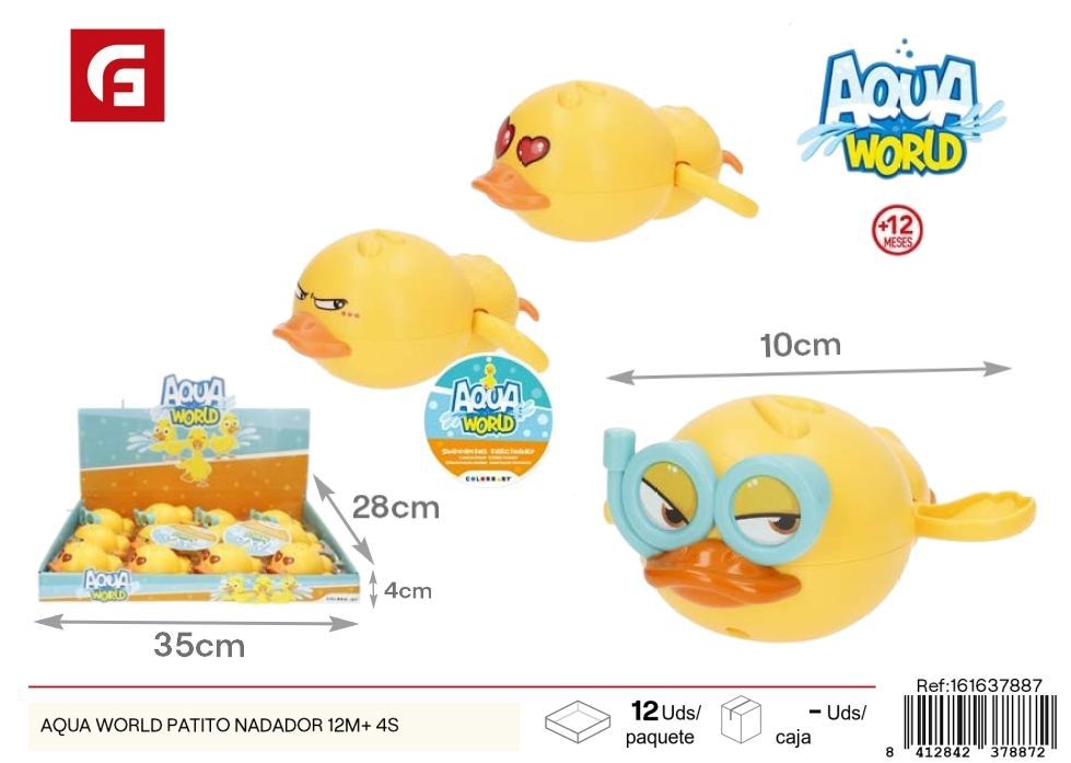 Patito nadador Aqua World - Juguetes acuáticos