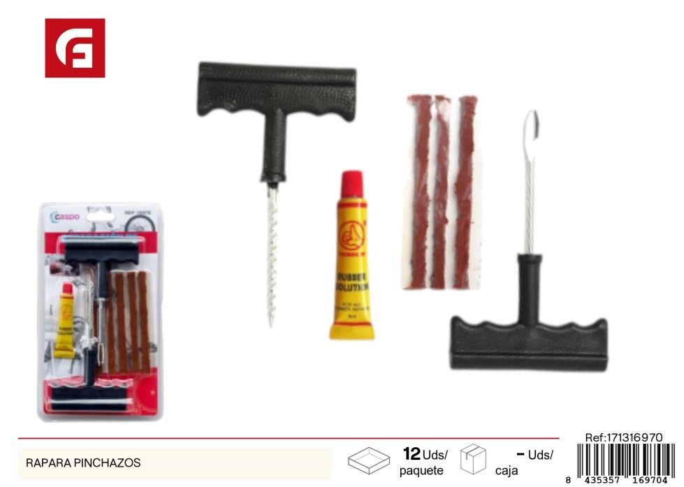 Kit de reparación de pinchazos - Accesorios de coche y mantenimiento